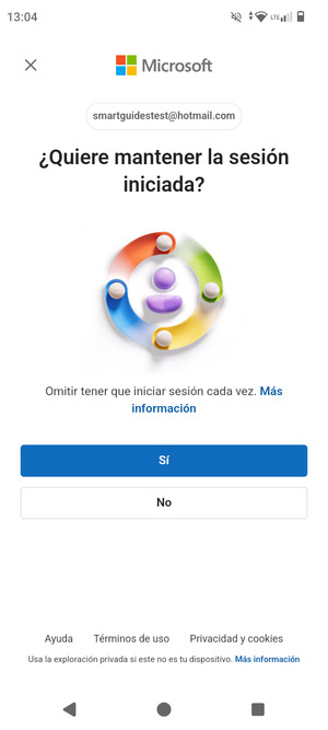 Seleccione la opción deseada