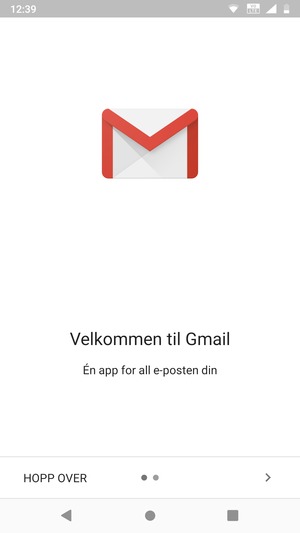 Velg NESTE