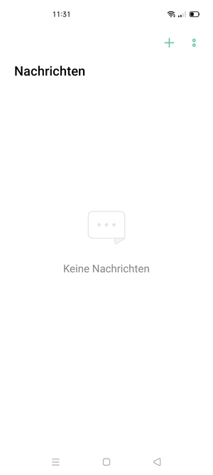 Wählen Sie die Menü-Taste