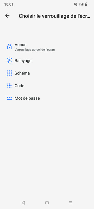Sélectionnez Schéma