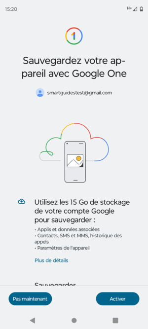 Sélectionnez Activer