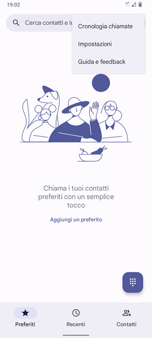 Seleziona Impostazioni