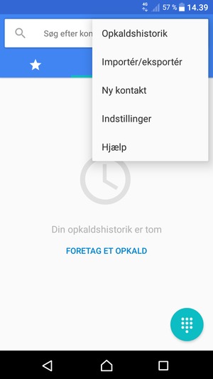 Vælg Indstillinger