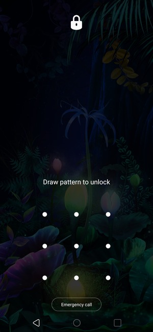 Your phone is now secure with a screen lock