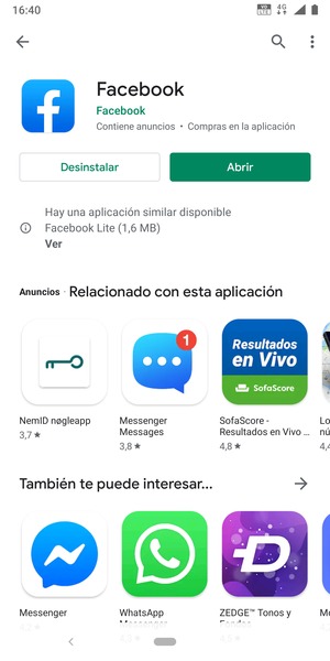 Seleccione Abrir