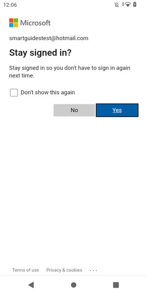 Select your preferred option
