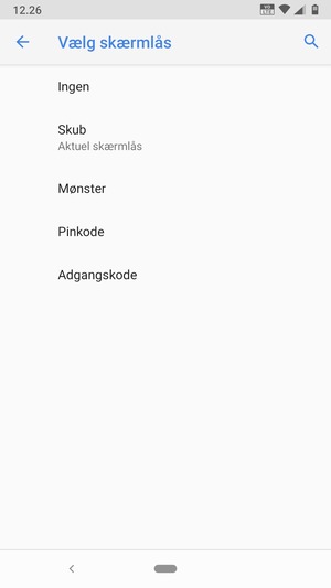Vælg Mønster