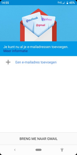 Selecteer Een e-mailadres toevoegen