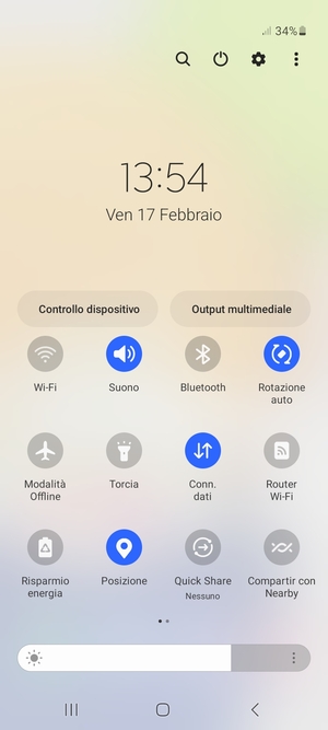 Disattiva Posizione