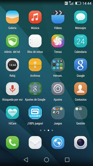 Seleccione Ajustes