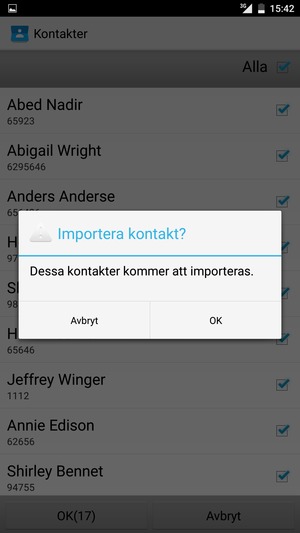 Välj OK