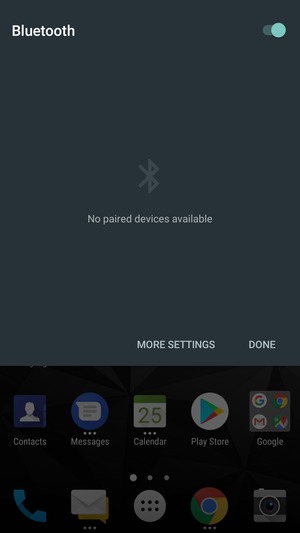 Turn off Bluetooth