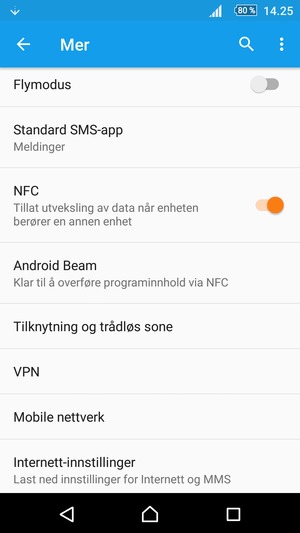 Vent til nedlastingen er ferdig