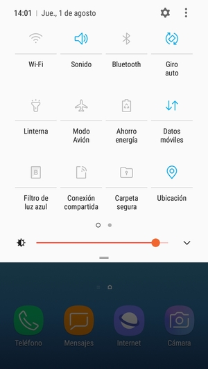 Desactive Ubicación