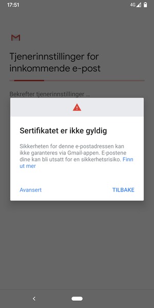Velg Avansert