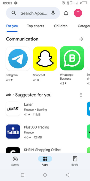 Select the Search bar