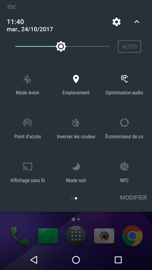Désactiver le Emplacement