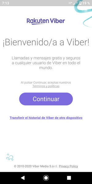 Su aplicación está lista para usar