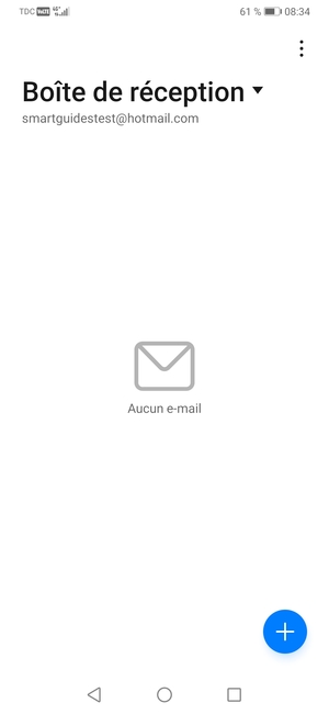 Votre messagerie Hotmail est prête à l'emploi