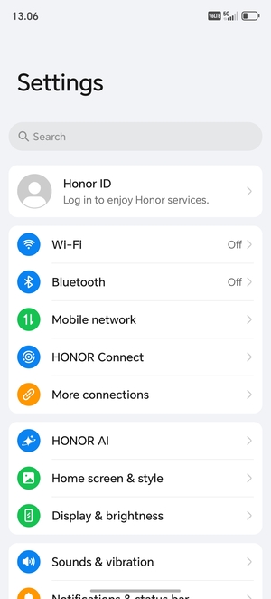 Select Mobile network