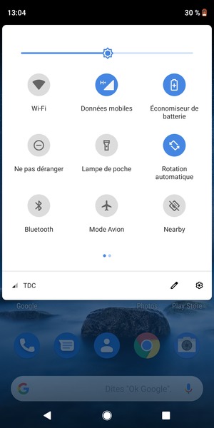 Activer le Économiseur de batterie