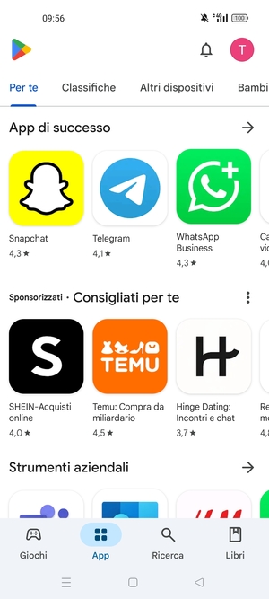Seleziona Ricerca