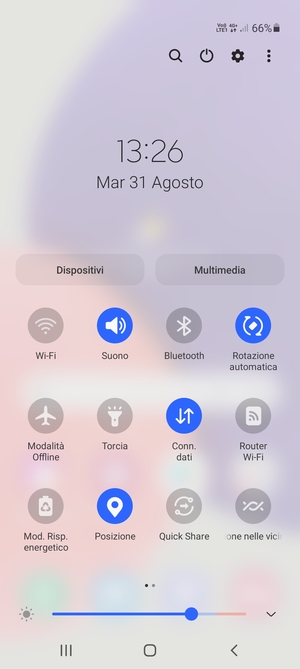 Disattiva Posizione