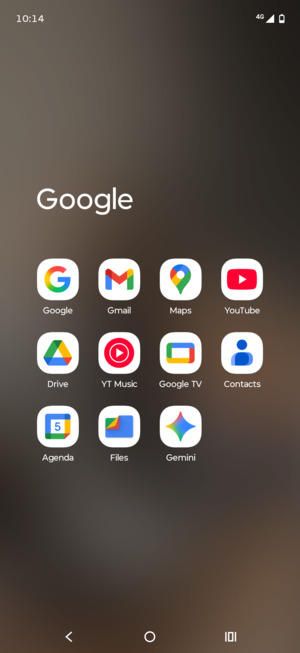 Sélectionnez Gmail