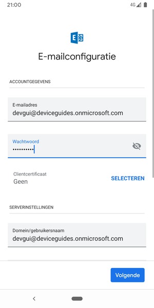 Voer uw wachtwoord in