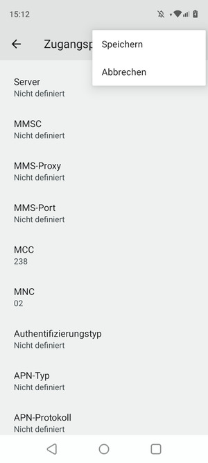 Wählen Sie Speichern