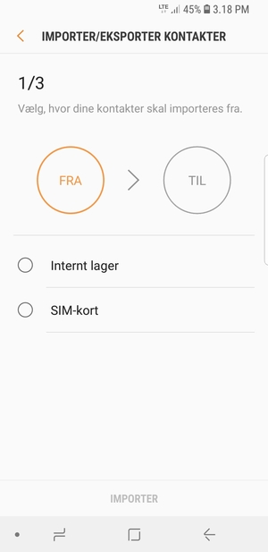 Vælg SIM-kort