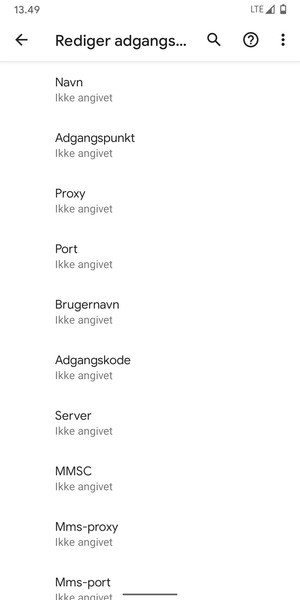 Indtast MMS-oplysninger