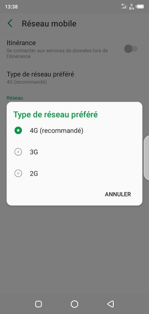 Sélectionnez votre option préférée