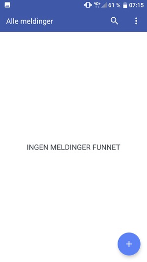 Velg menyknappen