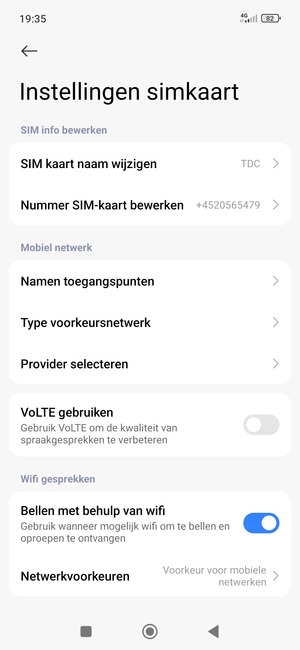 Selecteer Namen toegangspunten