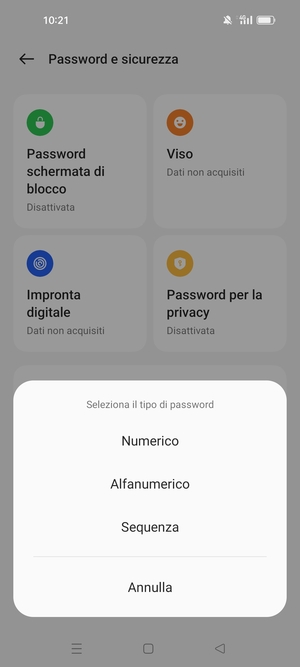 Seleziona Sequenza