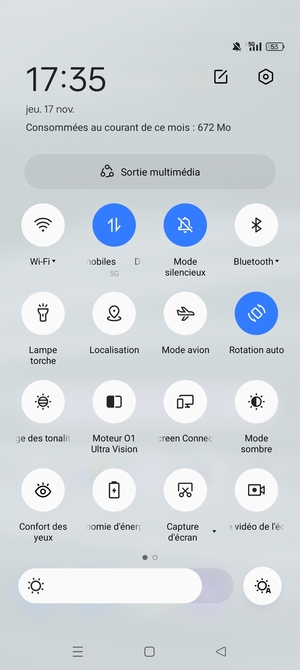 Sélectionnez Mode silencieux pour repasser en mode sonore