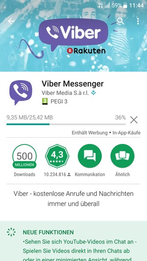 Warten Sie, bis der Installationsprozess  beendet ist