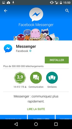 Sélectionnez INSTALLER