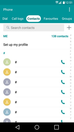 Select the Menu button