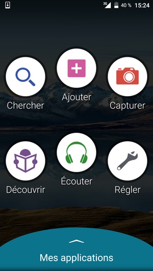 Sélectionnez Régler