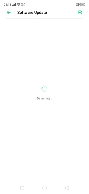 Wait for the search to finish