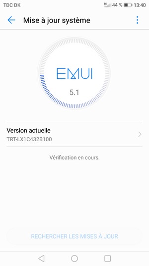 Veuillez attendre la fin de la recherche