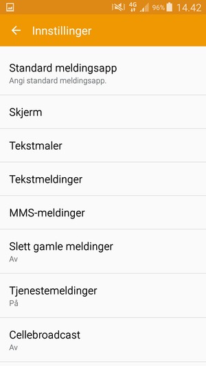 Velg Tekstmeldinger