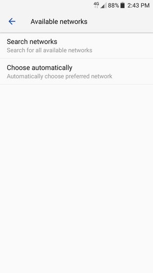 Select Search networks