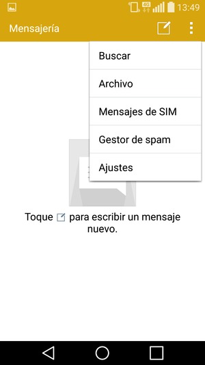 Seleccione Ajustes