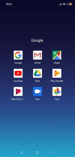 Velg Gmail