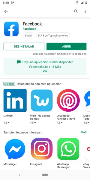 Seleccione ABRIR