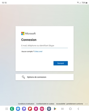 Saisissez votre adresse Hotmail et sélectionnez Suivant
