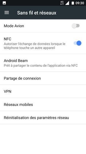 Sélectionnez Réseaux mobiles